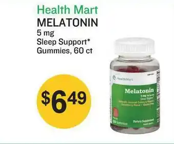 Health Mart Health Mart Melatonin 5 Mg offer