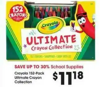 Crayola 152-Pack Ultimate Crayon Collection