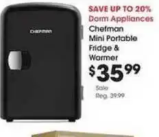 Chefman Mini Portable Fridge & Warmer