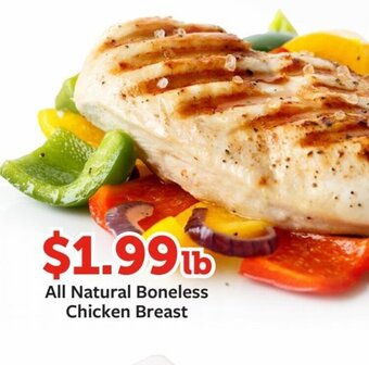 Fareway All Natural Boneless Chicken Breast offer