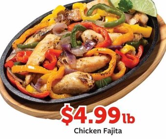 Fareway Chicken Fajita offer