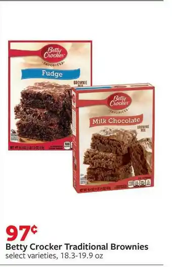 Fareway Betty Crocker Traditional Brownies offer