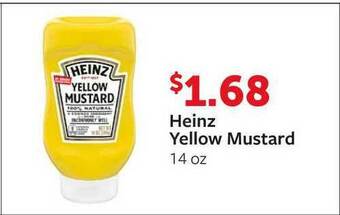 Fareway Heinz Yellow Mustard offer