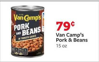 Fareway Van Camp's Pork & Beans offer