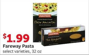 Fareway Fareway Pasta offer
