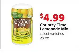 Fareway Country Time Lemonade Mix offer