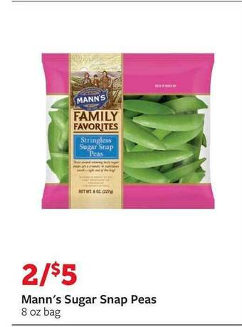 Fareway Mann's Sugar Snap Peas offer