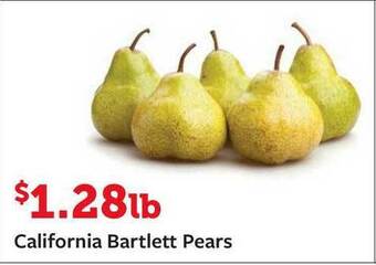 Fareway California Bartlett Pears offer
