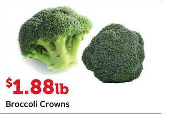 Fareway Broccoli Crowns offer
