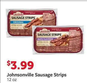 Fareway Johnsonville Sausage Strips offer