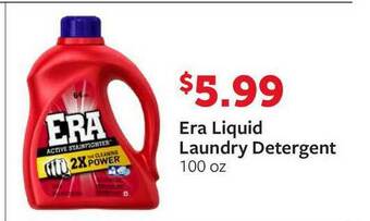 Fareway Era Liquid Laundry Detergent offer