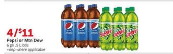 Fareway Pepsi Or Mtn Dew offer