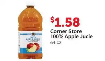 Fareway Corner Store 100% Apple Jucie offer