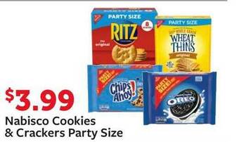 Fareway Nabisco Cookies & Crackers Party Size offer