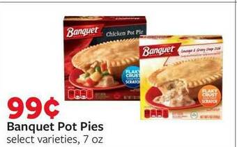 Fareway Banquet Pot Pies offer