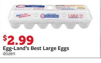 Fareway Egg-land's Best Large Eggs offer