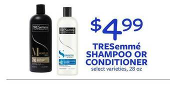 Fareway Tresemmé Shampoo Or Conditioner offer