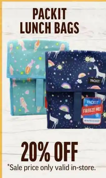 Packit Lunch Bags 20% Off