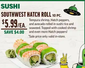 Central Market Southwest Hatch Roll offer