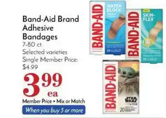 Pavilions Band-Aid Brand Adhesive Bandages offer