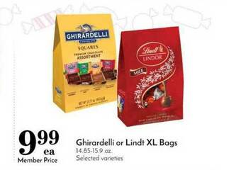 Pavilions Ghirardelli Or Lindt XL Bags offer