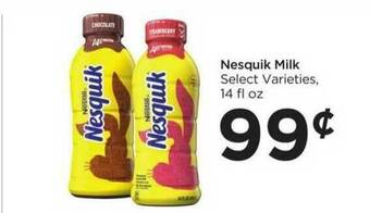 Food 4 Less Nesquik Milk offer
