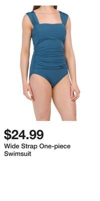 TJ Maxx Wide strap one-piece swimsuit offer