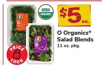 ACME O organics® salad blends offer