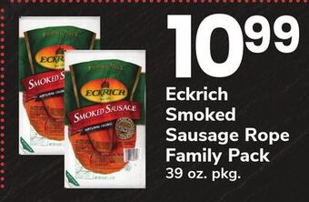 ACME Eckrich smoked sausage rope family pack offer