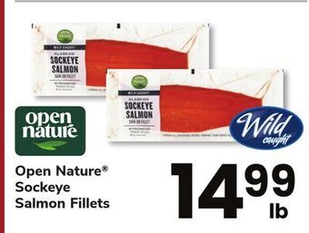 ACME Open nature® sockeye salmon fillets offer