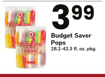 ACME Budget saver pops offer