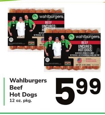 ACME Wahlburgers beef hot dogs offer