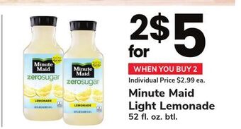 ACME Minute maid light lemonade offer