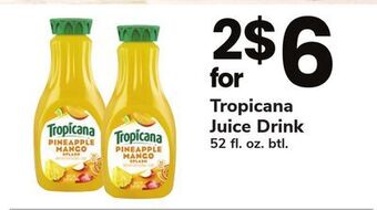 ACME Tropicana juice drink offer