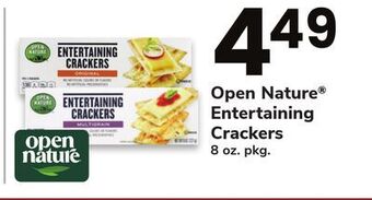 ACME Open nature® entertaining crackers offer