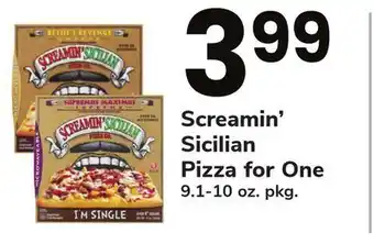 ACME Screamin' sicilian pizza for one offer