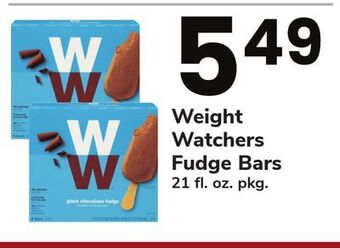 ACME Weight watchers fudge bars offer