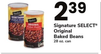 ACME Signature select® original baked beans offer