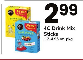 ACME 4c drink mix sticks offer