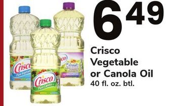ACME Crisco vegetable or canola oil offer