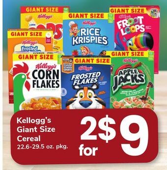 ACME Kellogg's giant size cereal offer