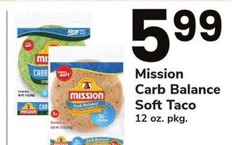 ACME Mission carb balance soft taco offer