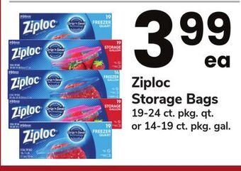 ACME Ziploc storage bags offer