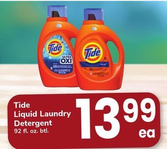 ACME Tide liquid laundry detergent offer