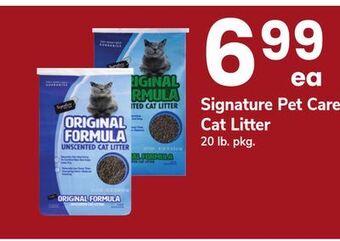 ACME Signature pet care cat litter offer