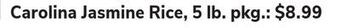 ACME Carolina jasmine rice offer