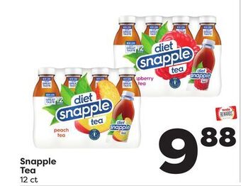 Weis Markets Snapple tea offer