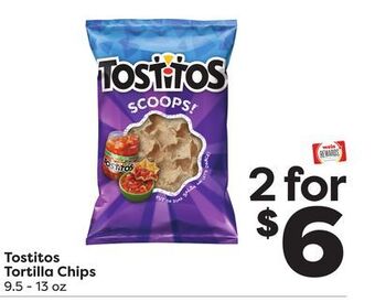 Weis Markets Tostitos tortilla chips offer