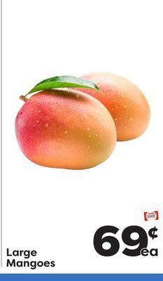 Weis Markets Large mangoes offer