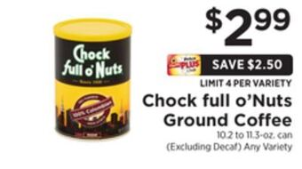 ShopRite Ground coffee offer
